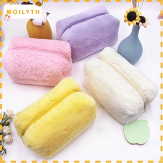 Moilyth กระเป๋าเครื่องสําอาง กระเป๋าดินสอ ผ้าวูล คุณภาพสูง 19*10*10 ซม. 5 สี สําหรับผู้หญิง