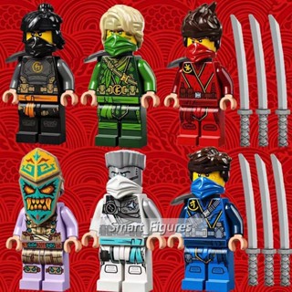 Lloyd Villain Watchman บล็อคตัวต่อตุ๊กตาของเล่น (ชุด Ninjago 6 ชิ้น)