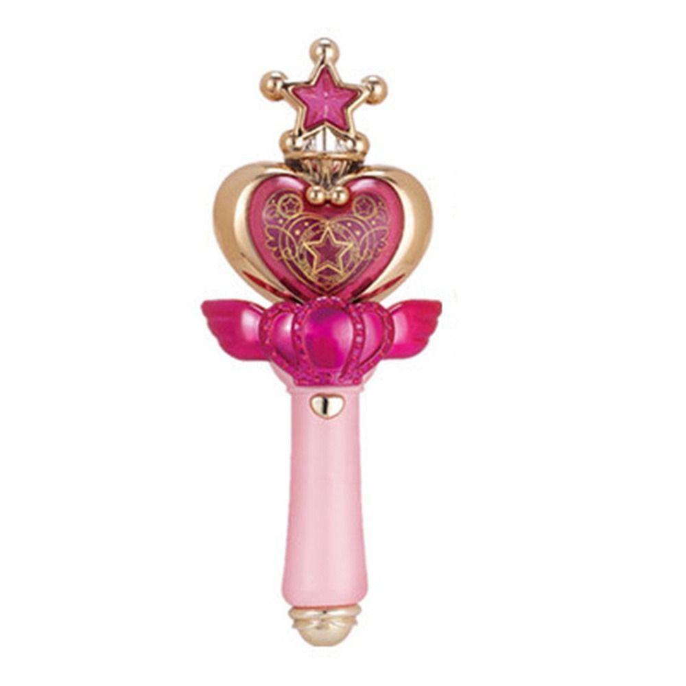 JUMBO Girl Magic Wand, ไฟ Led Princess Wand Moon Fairy Stick, เอฟเฟกต์เสียงสําหรับเด็กพร้อมแท่งไฟเพลง Shine Glow Stick ของขวัญเด็กผู้หญิง ราคา ถูกที่สุด ดีลบีเคเค แกลเลอรีภาพที่ 9