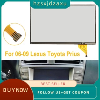 【hzsxjdzaxu】อะไหล่หน้าจอสัมผัสดิจิทัล Lcd แบบเปลี่ยน สําหรับวิทยุ Lexus IS250 IS350 GS300 RX Toyota Prius Nav GPS 06-09