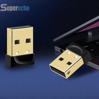 [superecho.th] อะแดปเตอร์รับสัญญาณเสียงเพลง USB ไร้สาย บลูทูธ 5.3 5.1 สําหรับเมาส์ คีย์บอร์ด 7 win8.1 win10 11