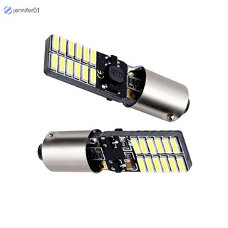 Jen หลอดไฟ Led BA9S-4014-24SMD 1 คู่ สําหรับติดป้ายทะเบียนรถยนต์