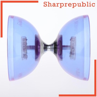 [Sharprepublic] ของเล่นลูกปืนสามขา LED 4 สี พร้อมแท่งคาร์บอน สําหรับเด็ก และผู้ใหญ่
