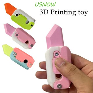 Usnow ของเล่นฟิดเจ็ต โมเดลการ์ตูนแครอท 3D ขนาดเล็ก ของขวัญ สําหรับเด็ก และผู้ใหญ่