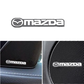 【Mazda/ Mads】สติกเกอร์โลโก้สัญลักษณ์ Mazda 3D สําหรับติดตกแต่งรถยนต์ Mazda 2 3 5 6 8 CX-3