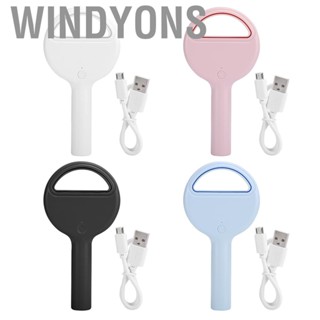 Windyons Handheld Charging Small Fan Leafless USB Mini Portable Desktop Bedside Kit