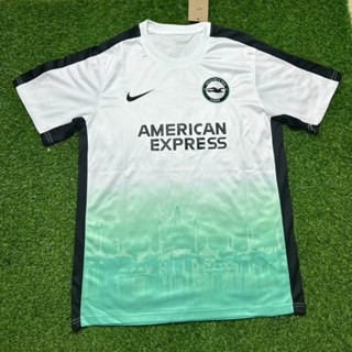 เสื้อกีฬาแขนสั้น ลายทีมชาติฟุตบอล Brighton Commemorative Jersey S-XXL 23-24 ชุดเหย้า แบบแห้งเร็ว สําหรับผู้ชาย