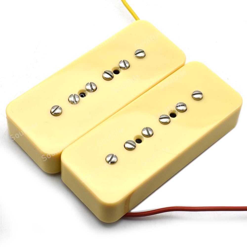 P90 คอสะพานกีตาร์รถกระบะ 50 มม./52 มม.เสา Spacing สําหรับกีตาร์ไฟฟ้า - รูปที่ 4