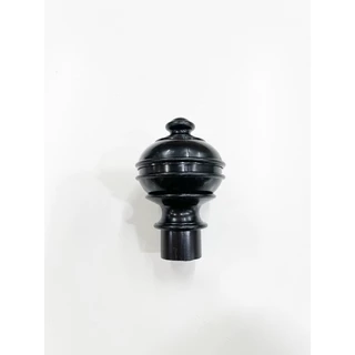 หัว-ท้าย รางม่าน รางม่านกลมจุก ขาจับรางโชว์ หัวรางม่าน สำหรับรางโชว์ 26 mm.