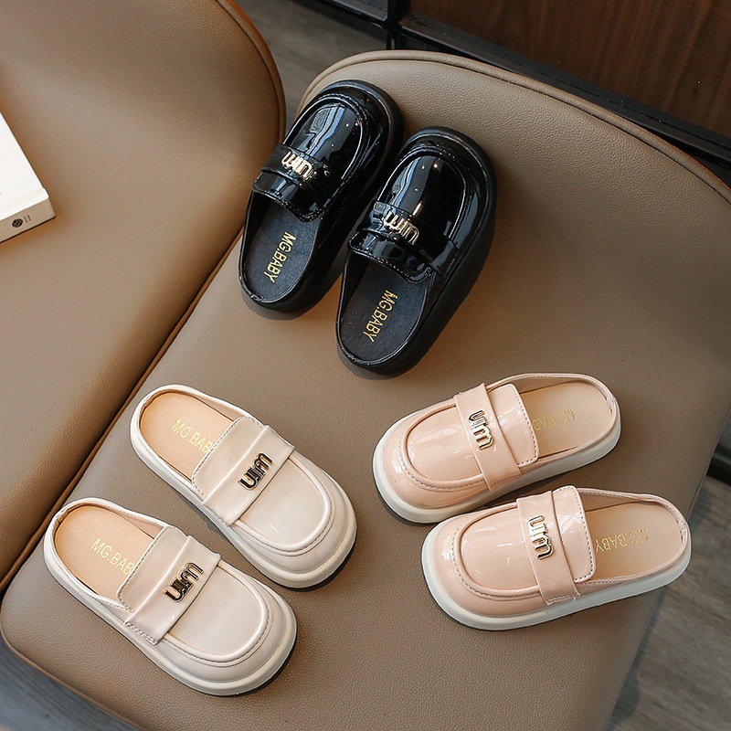 รองเท้าแตะลําลอง พื้นนิ่ม แฟชั่นฤดูร้อน สไตล์เกาหลี สําหรับเด็กผู้หญิง 2023