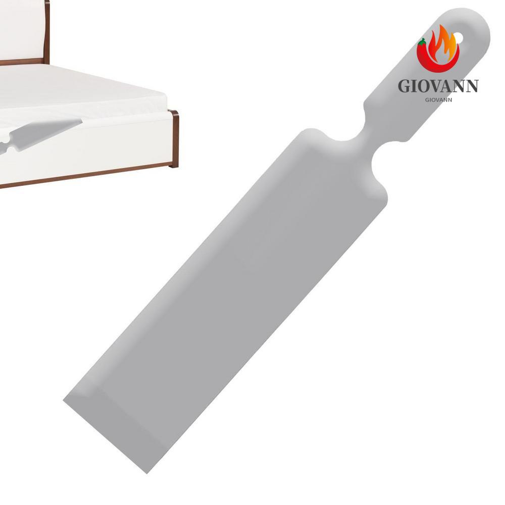 Giovanni ไม้พายยกผ้าปูที่นอน พลาสติก สีเทา ประหยัดแรงงาน สีขาว สําหรับเปลี่ยนผ้าปูที่นอน