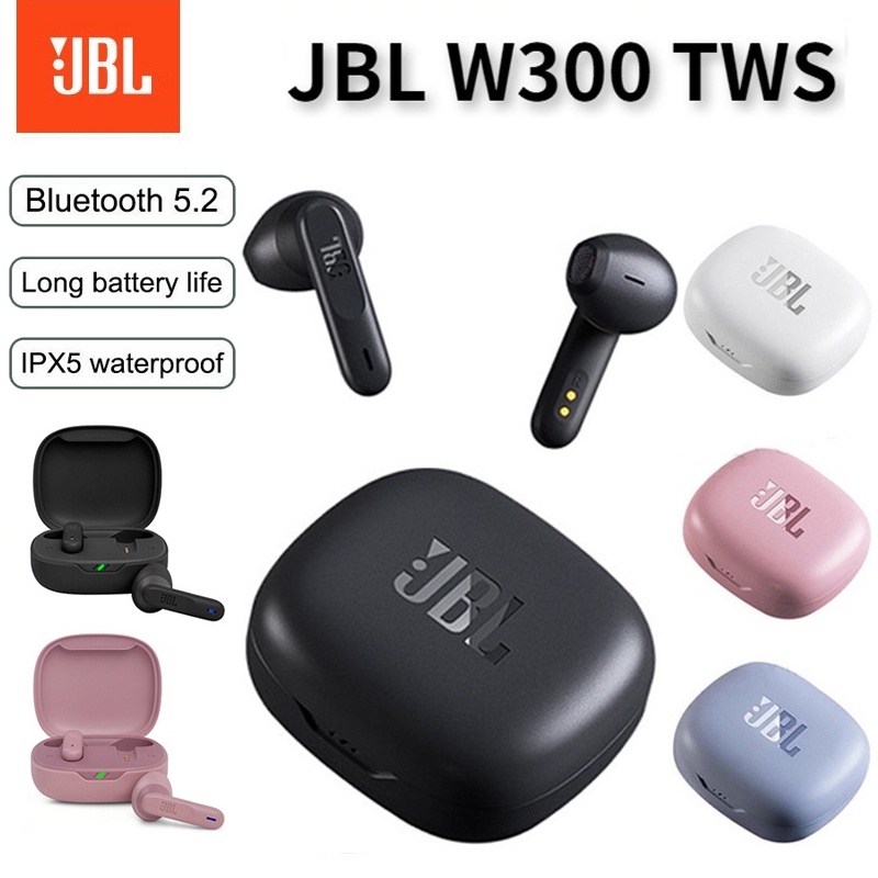 【พร้อมส่ง】Wave 300 TWS ชุดหูฟังสเตอริโอไร้สาย บลูทูธ 5.2 3D พร้อมไมโครโฟน สําหรับเล่นกีฬา