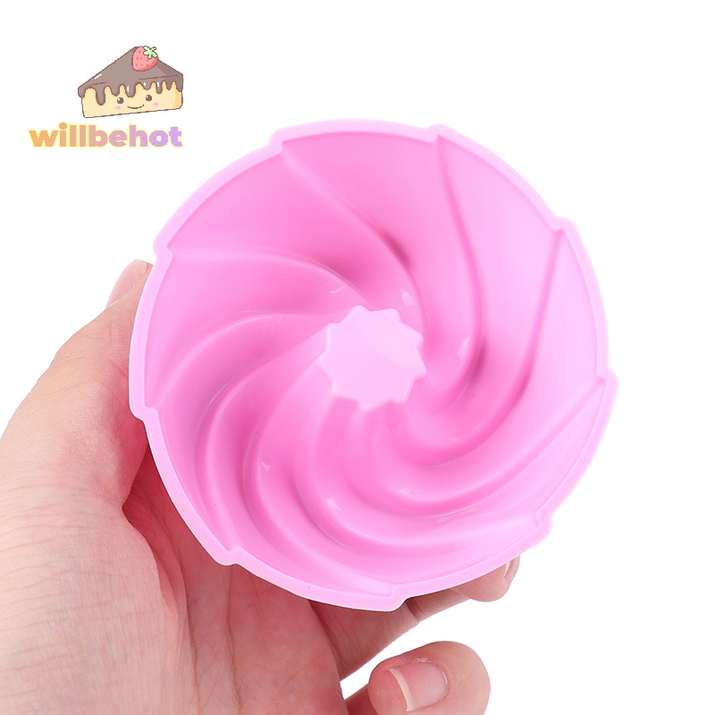 [WillbehotT] แม่พิมพ์ซิลิโคน รูปหมุนได้ ไม่ติดผิว ใช้ซ้ําได้ สําหรับทําคัพเค้ก พุดดิ้ง มัฟฟิน เบเกอรี่ DIY 6 ชิ้น - รูปที่ 6