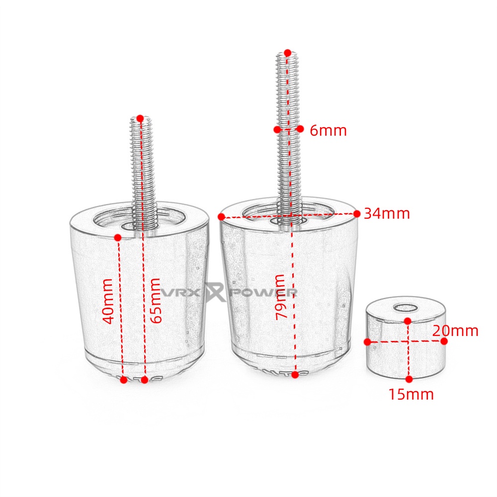 Cnc ปลั๊กปลายแฮนด์สําหรับ Vespa Sprint Primavera S125 LX150 GTS Motorccyle Handlebar Grip End Plug Balancer Block - รูปที่ 7