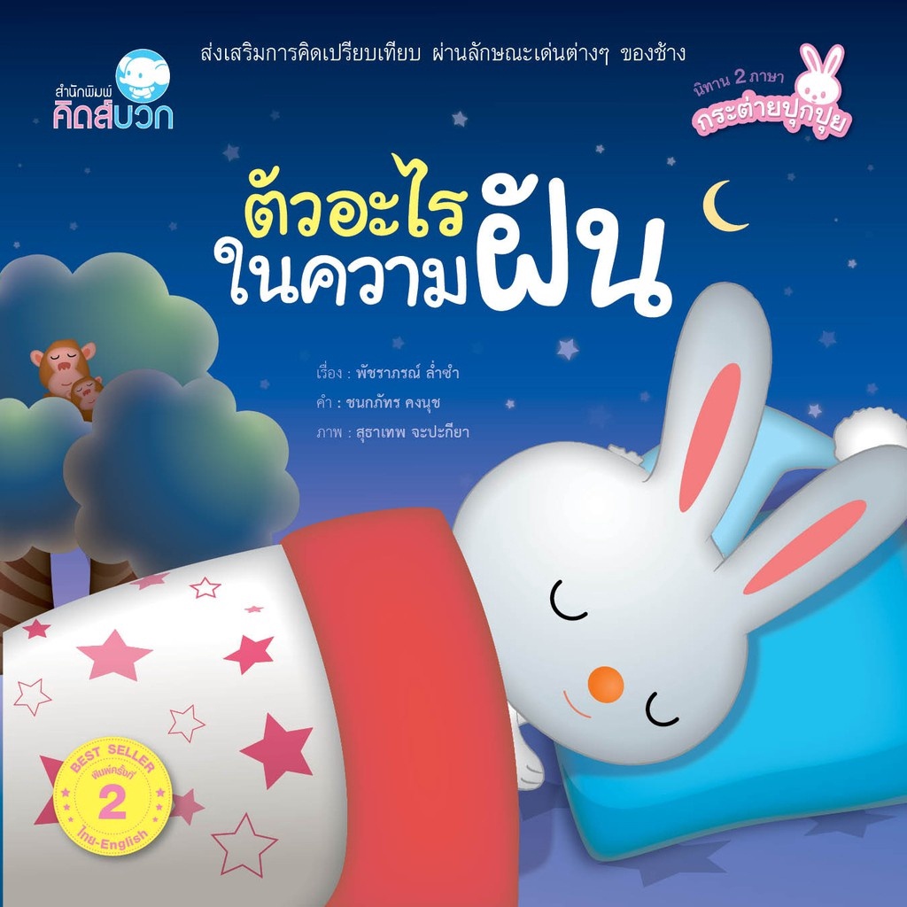 หนังสือนิทานเด็ก ตัวอะไรในความฝัน นิทานส่งเสริมEF นิทานคุณหมอแนะนำ นิทานคิดบวก