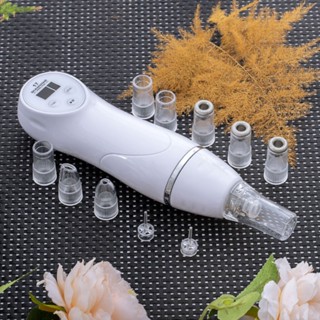 ชุดอุปกรณ์ดูดสิวและกรอผิวด้วยตัวเอง เครื่องดูดสิวไฟฟ้า เครื่…