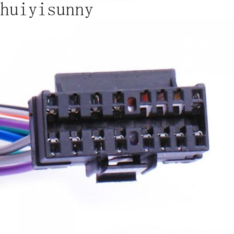 Hys ปลั๊กสายไฟวิทยุสเตอริโอ 16-Pin JVC KD-WC777 สําหรับรถยนต์