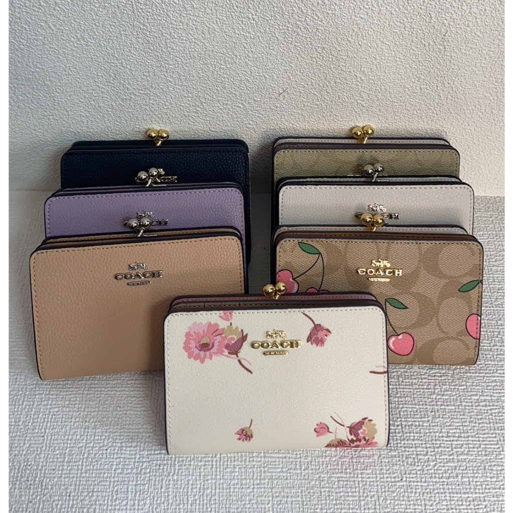 C8337 CF397 C8737 C8724 กระเป๋าสตางค์ใบสั้น ใส่เหรียญได้ สําหรับผู้หญิง