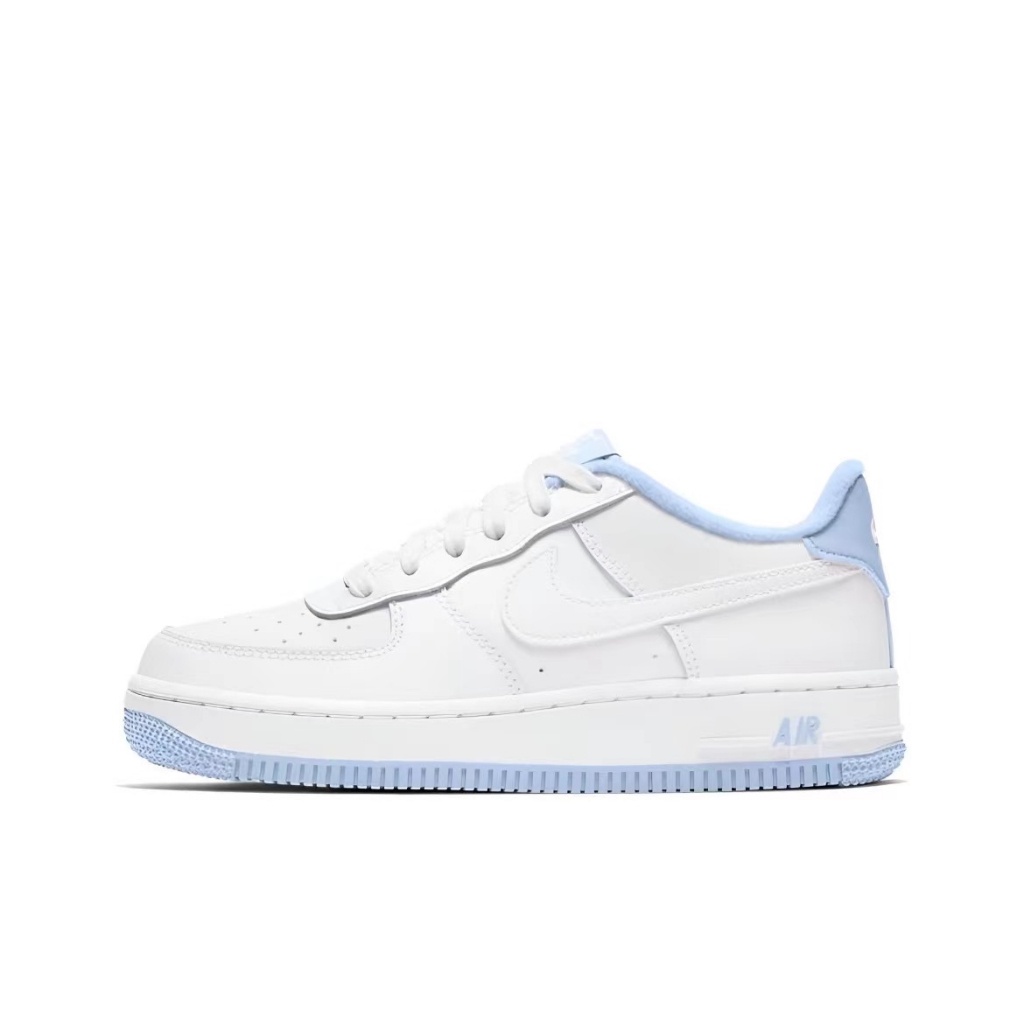 Nike Air Force 1 Low White Hydrogen Blue sports shoes
