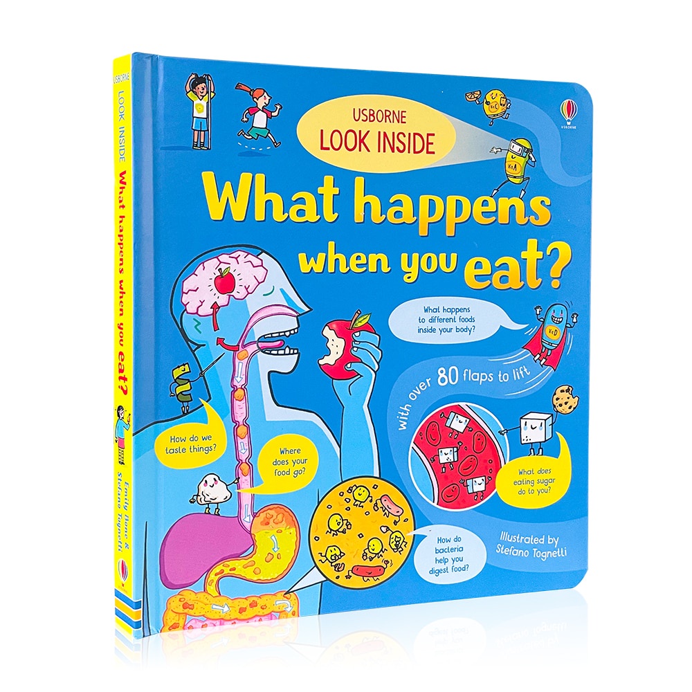 Usborne Look Inside What Happens When You Eat