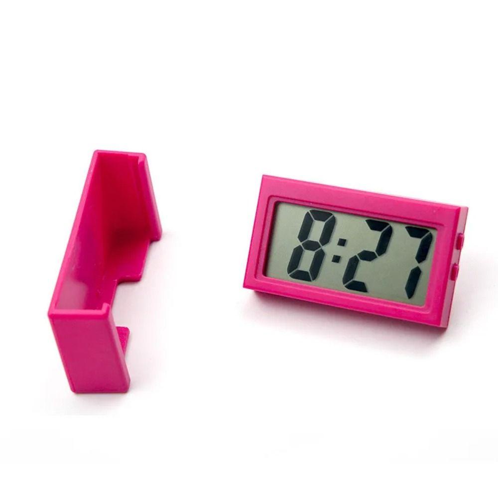 Winte Mini Clock, Creative Simple Quiet Desktop Clock, เด ็ กนาฬิกาดิจิตอลที ่ ทนทานนาฬิกาอิเล ็ กทรอนิกส ์ นาฬิการถยนต ์ ราคา ถูกที่สุด ดีลบีเคเค แกลเลอรีภาพที่ 8