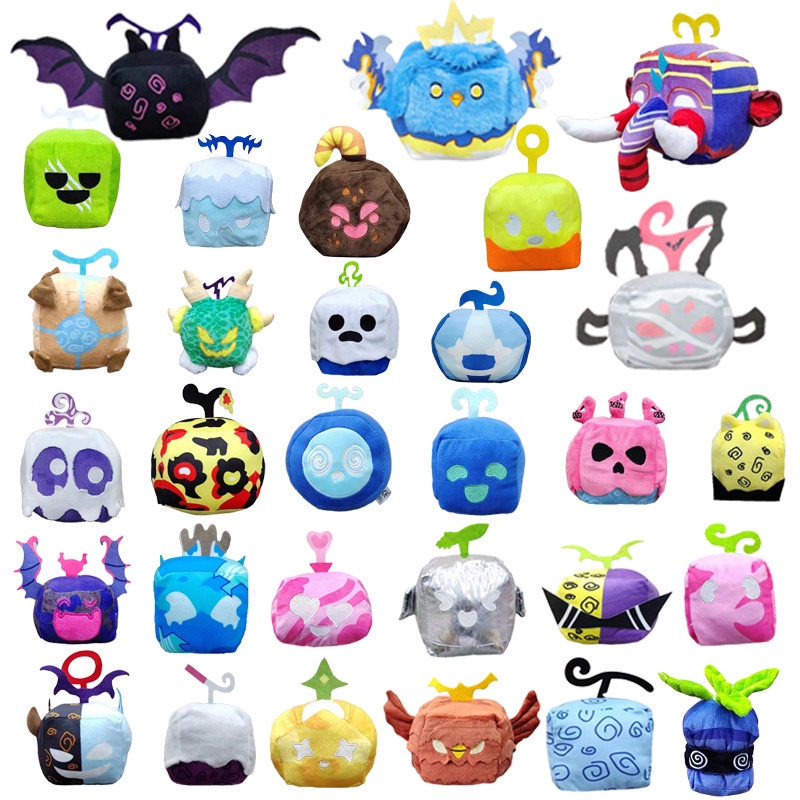 【พร้อมส่ง】Roblox Blox Fruits ตุ๊กตายัดนุ่น รูปผลไม้บลอกซ์ แบบนิ่ม ขนาด 13 ซม. ของเล่นสําหรับเด็ก