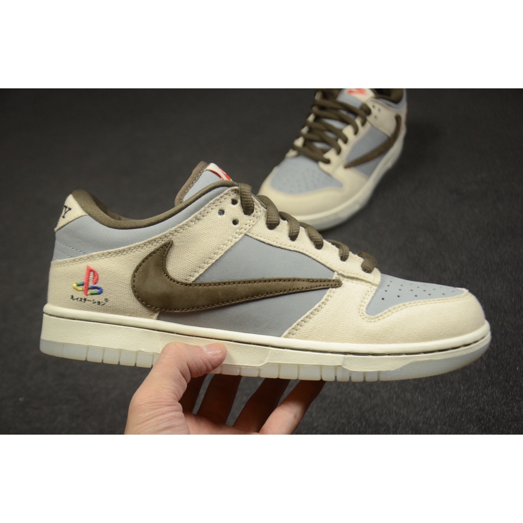Sb Dunk Low Travis Scott X Playstation X รองเท้าผ้าใบ รองเท้ากีฬา ดีไซน์ใหม่ n i k e