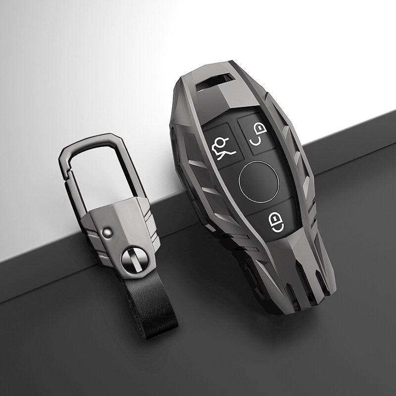 Xm เคสกุญแจรีโมทรถยนต์ อุปกรณ์เสริม สําหรับ Mercedes Benz AMG A C E S series E200L E300L C260L E260 W204 W212 W176 CLA GLA