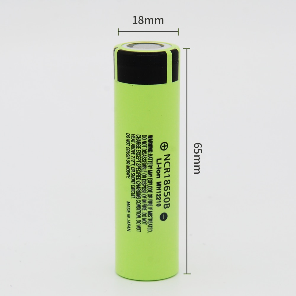 [ส่งด่วนในไทย]ใหม่3.7 V 3400Mah 18650 100% ใหม่ Original แบตเตอรี่ลิเธียมแบบชาร์จไฟได้ NCR18650B สำหรับไฟฉายแบตเตอรี่ (ไ