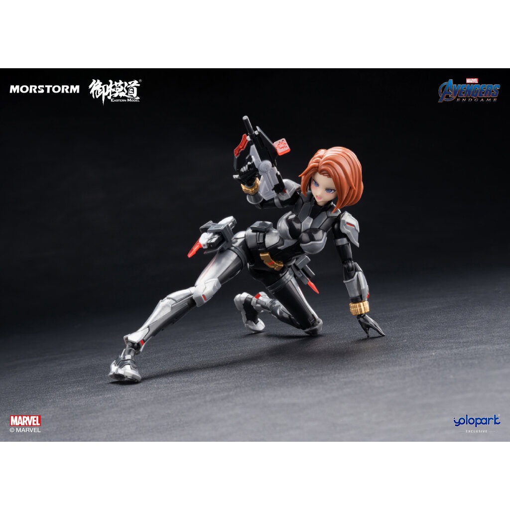 [E-model &amp; Morstorm] Marvel Girl Black Widow - Plastic Model Kits