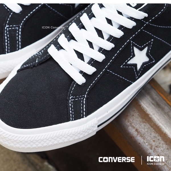 Converse One Star PRO OX - Black  #ฟรีเชือกดำ #แท้ #พร้อมถุงshop รองเท้า train