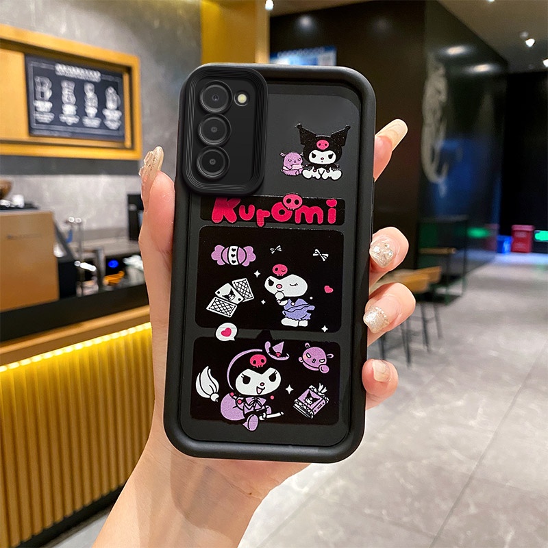 เคส samsung a03s คสโทรศัพท์มือถือ ลายน่ารัก สีดํา สําหรับ samsung a03s samsung a02s - รูปที่ 6