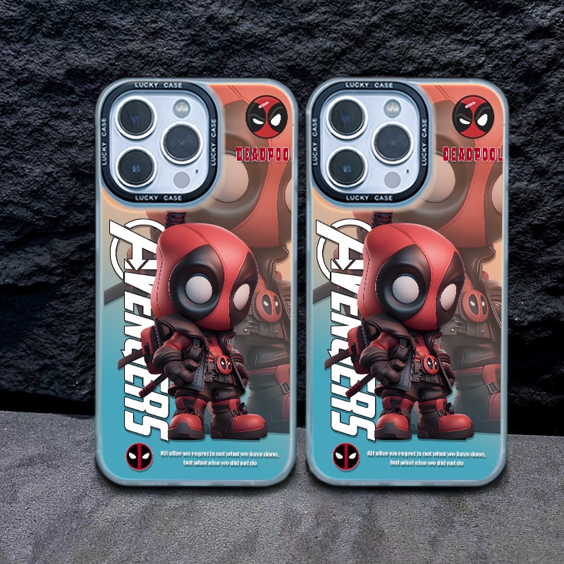 พร้อมส่งในไทย👍Deadpool เหมาะสำหรับ เคสไอโฟน12/11 iphone15/14/13 pro max เทรนด์8/7/xr/xs TPU ป้องกันก