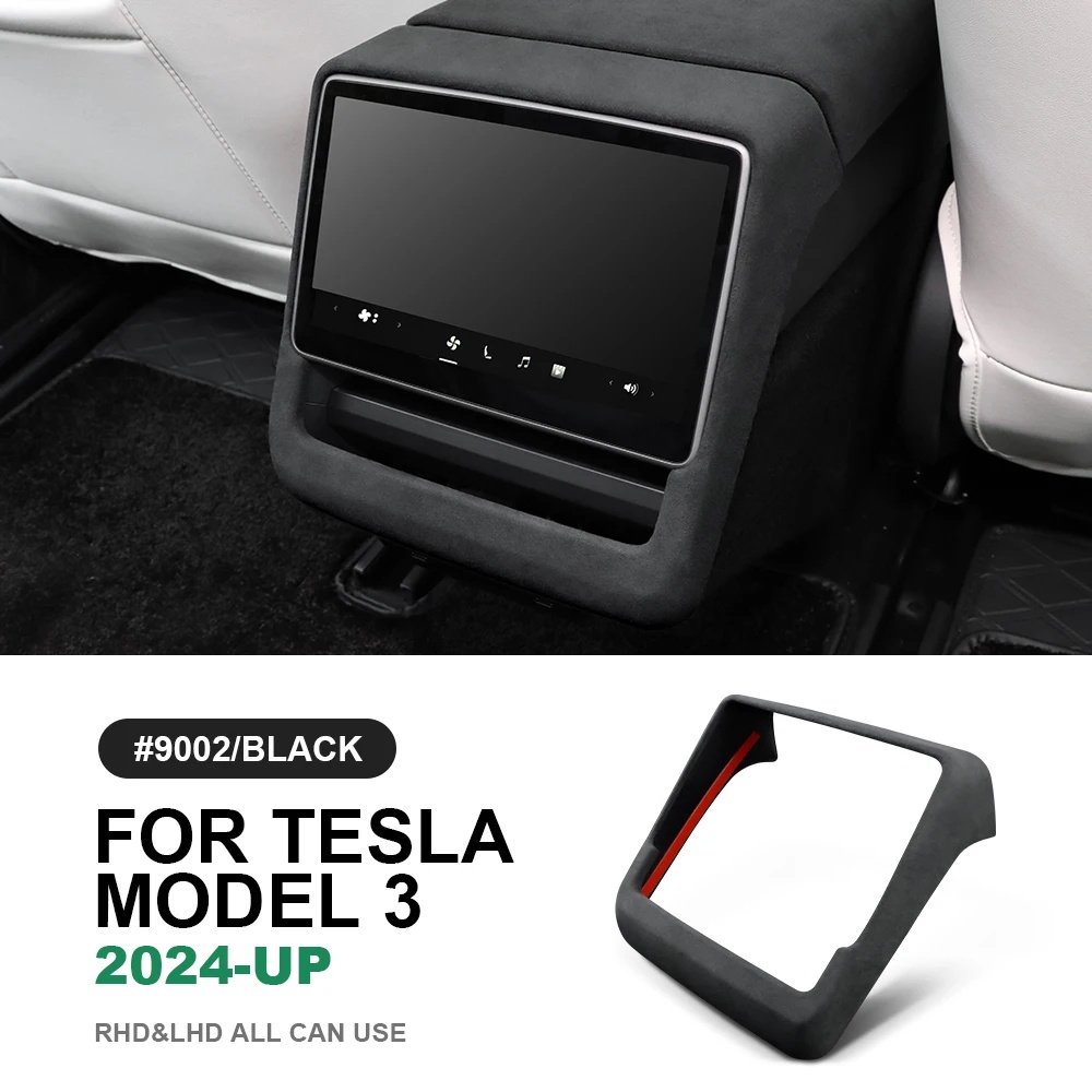 ​ใหม่ กรอบป้องกันรอยขีดข่วน หนังกลับ อุปกรณ์เสริม สําหรับ Tesla Model 3 Highland 2024 Model 3+