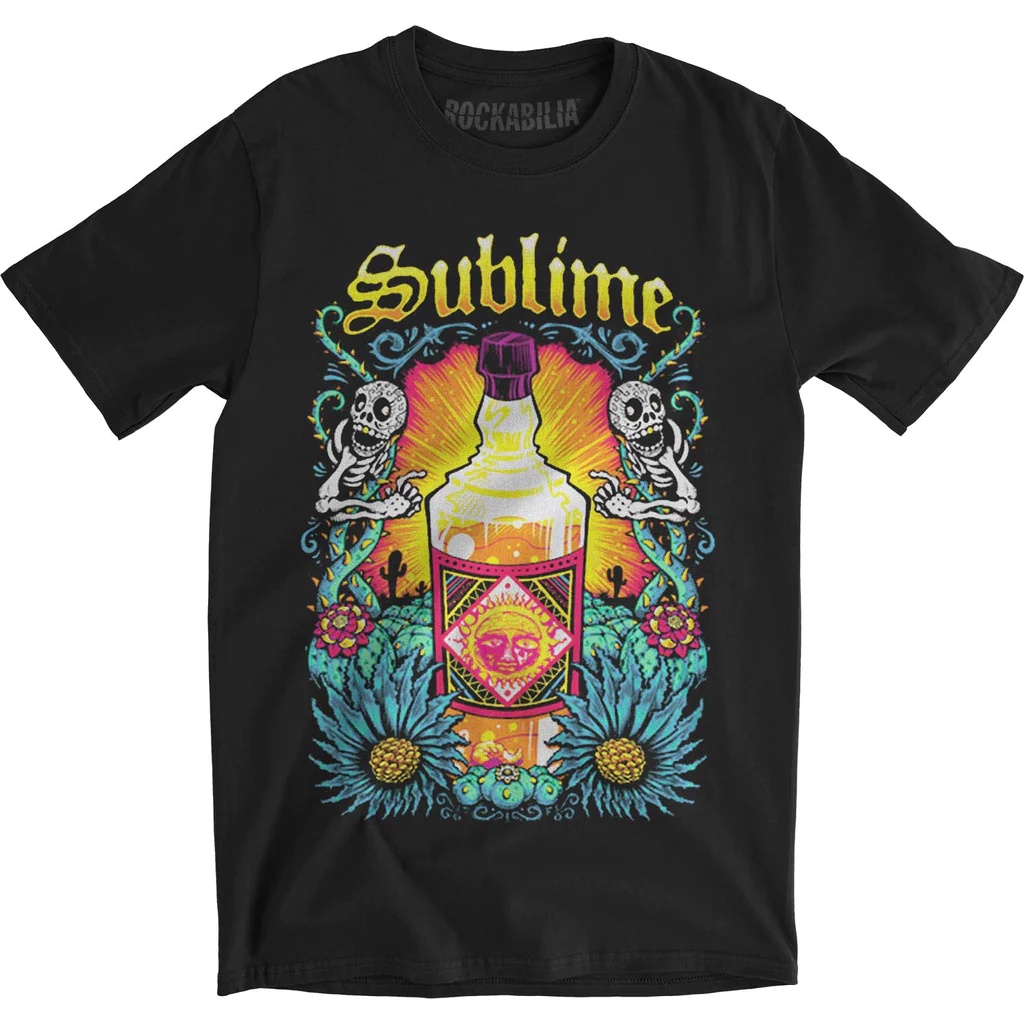 ดูดีนี่ เสื้อยืด พิมพ์ลายวง Sublime Whisky | เสื้อยืด พิมพ์ลายวง Ska Punk