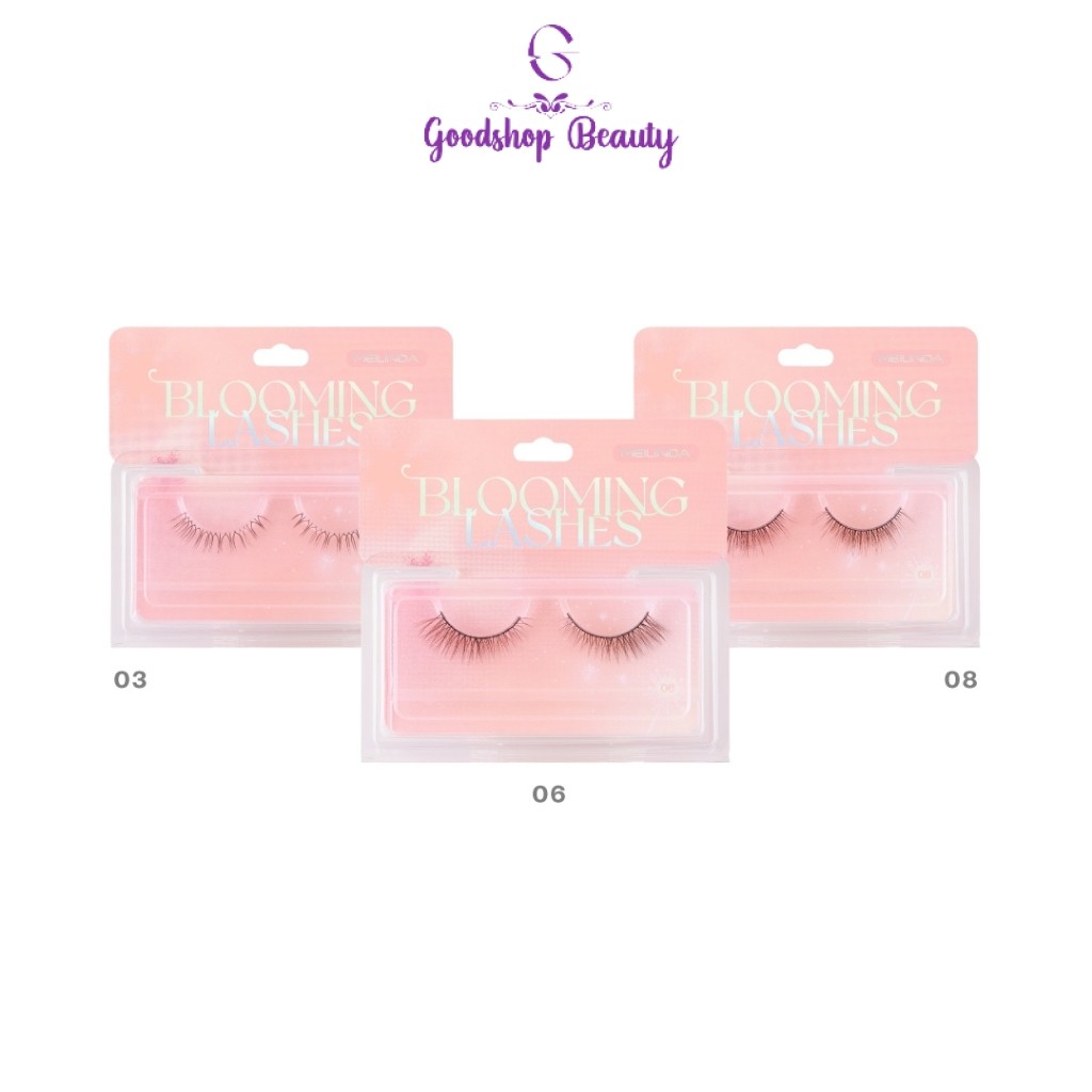 Meilinda Blooming Lashes.ขนตาปลอม ขนตาแบบชิ้นเดี่ยว 1 คู่ MC9141