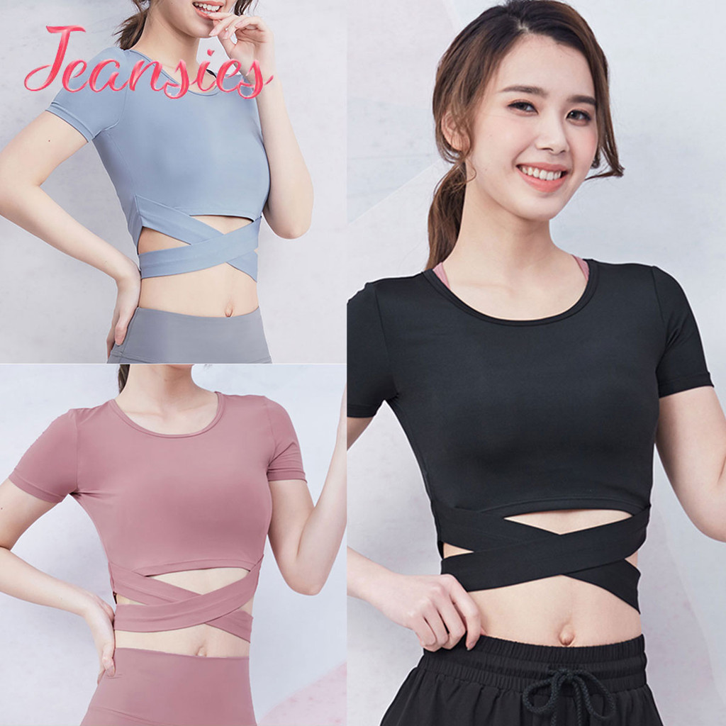 เสื้อออกกำลังกายผู้หญิง (พร้อมส่ง)