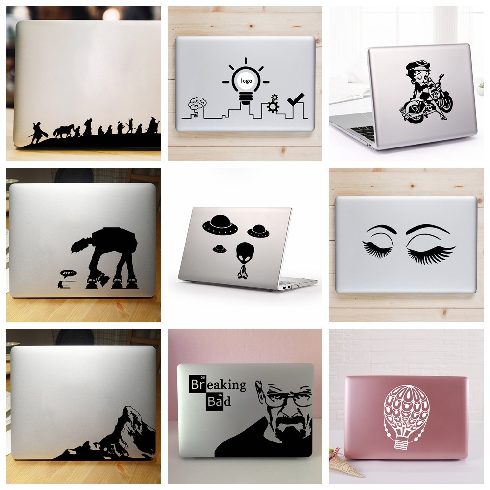 MACBOOK STICKERS LAPTOP SKIN STICKERS 1 ชิ้นตัวเลขน้อยแปลก