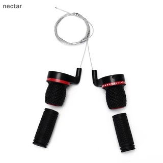 TAR 1 คู่ Twist Gear Shifters Bike Grip Speed Derailleur อะไหล่ N