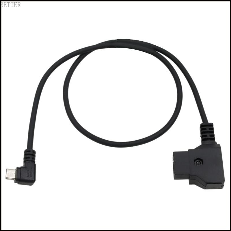 Bett 50 ซม. 19 6 นิ้ว D-TAP ถึง Type-C Connector Adapter Cable V-port Charge Wire