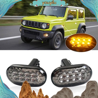 Youyilu ไฟเลี้ยว LED ด้านข้างรถยนต์ สําหรับ Suzuki Jimny JB64 JB74 JB64W Sierra JB74W JB23W 2018-2020