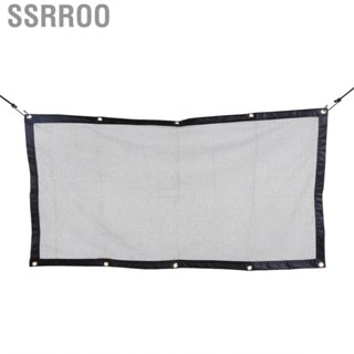 Ssrroo Dog Car Mesh Net Safety Isolation Pet Guard Barrier Flexible for Trucks SUVs Vehicles