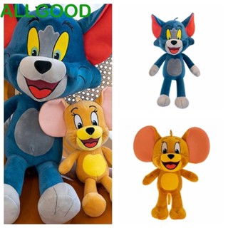 Allgoods ตุ๊กตาฟิกเกอร์ Tom and Jerry ขนาด 35 ซม. 45 ซม. 55 ซม. สําหรับตกแต่งห้อง