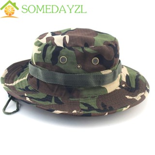 Somedayzl หมวกบักเก็ต สไตล์ทหาร สําหรับผู้ชาย