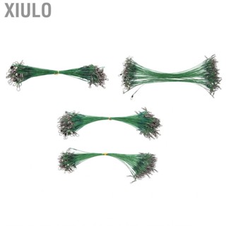 Xiulo 100PCS Fishing Leader Swivels Snap  Corroison Wire For Saltwater TS