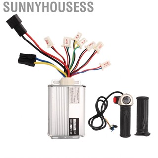 Sunnyhousess Electric Controller Throttle Grip Kit 48V 1000W Aluminum