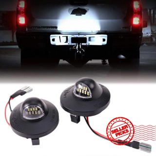 หลอดไฟ LED ติดป้ายทะเบียนรถยนต์ สําหรับ FORD F150 F250 F350 L6L9 2 ชิ้น