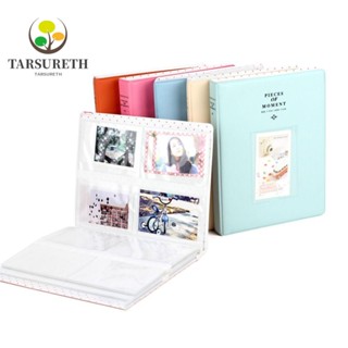 Tarsureth สมุดอัลบั้มรูปภาพ 3 นิ้ว สําหรับ Fujifilm Instax mini 12 11 9 70 90