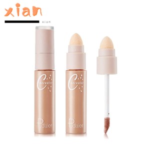 Xianen คอนซีลเลอร์ แบบสองหัว เครื่องสําอาง 12 เฉดสี ไฮไลท์ สติ๊ก ไฮไลท์หน้า ผลิตภัณฑ์ดูแลผิว คอนซีลเลอร์ แต่งหน้า