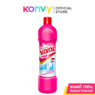 Vixol Bathroom Cleaner 900ml #Pink วิกซอล พิ้งค์ ผลิตภัณฑ์ทำความสะอาดห้องน้ำ (สีชมพู) 900 มล..